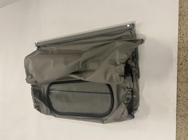 2CV onderdelen - Lang dak (2cv zonder  kofferklep) grijs katoen afgeronde venster