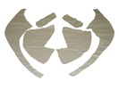 binnenbekleding zijwand znd 3e ruit 2CV