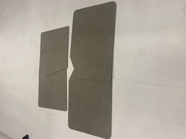 2CV onderdelen - set deurpanelen marber zelfmoorddeuren