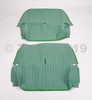 set zetelhoezen  groen 2cv 1963-1969