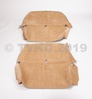 set zetelhoezen beige 2cv 1963-1969