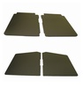 set deurpanelen 2CV licht grijze skai klein model