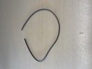 beschermingsrubber chroom wieldeksel  2CV,Dyane,Mehari,Ami