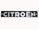embleem citroen op achterbumper 2CV