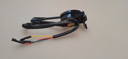 Pinkerschakelaar zwart met geluid