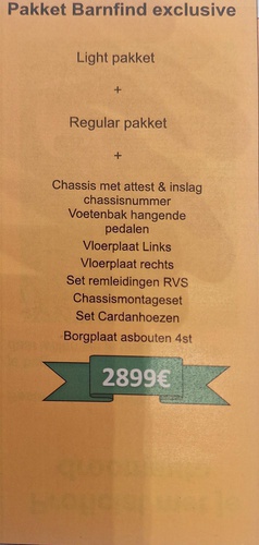 Pakket barnfind exclusive