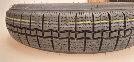 Mehari onderdelen - Band 125R15 Imitatie Michelin 2cv,Dyane,Mehari,Ami