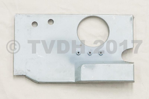 Reparatiedeel achterkant kokerbalk rechts