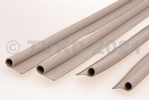Rubber set wit instapdorpel ( set van 4 )