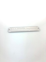  - Typeplaatje  motor blanco