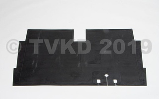 2CV onderdelen - Rubber tapijt vooraan tot 1970