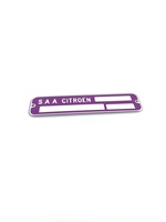  - Typeplaatje  motor paars