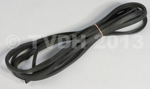 Spons rubber voor afdekplaat leidingen onder dorpels 4m