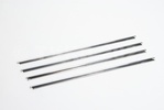 Set inox houders aan bovenkant Pallas deurpanelen
