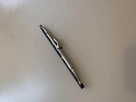 2CV onderdelen - ruitenwisser inox  25 cm nieuw type 2CV