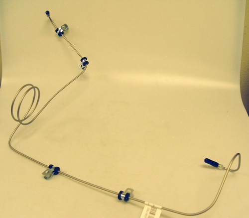 remleiding hoofdremcilinder naar remklauw RVS 2CV,Dyane,Mehari,Ami 8