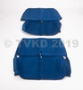 set zetelhoezen blauw 2cv 1963-1969