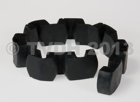 DS Onderdelen - Bibax rubber oud type aandrijfas