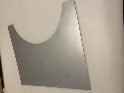 Herstelplaat Chassis 2CV, Dyane ,Mehari, Ami