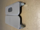 set grijze zonnekleppen 2cv