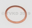 koper ring bokaal remvloeistof 20.5x16