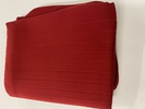 set zetelhoezen chenille rood 2cv 1963-1969