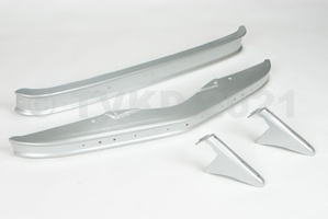 2CV onderdelen - bumperset 2CV charleston voorbumper-achterbumper-2 rosetten