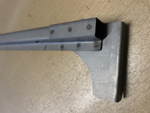 stijl onderkant raamkader 2cv