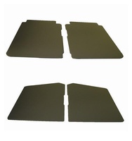 2CV onderdelen - Set deurpanelen 2CV licht grijze skai klein model